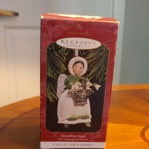 Hallmark Keepsake Ornament SnowDrop Angel